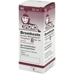 BROMHEXIN K M TRF 8MG/ML
